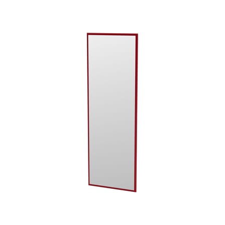 Miroir mural Colour Frame - Like bois rouge / 35,4 x 105 x P 1,6 cm - MONTANA