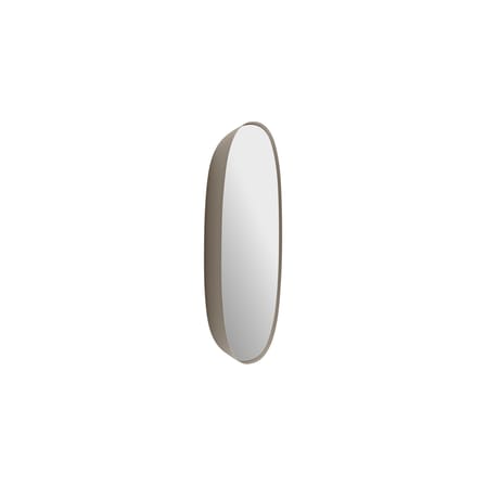 Miroir mural Framed XS métal beige / 40 x 40 cm - Muuto