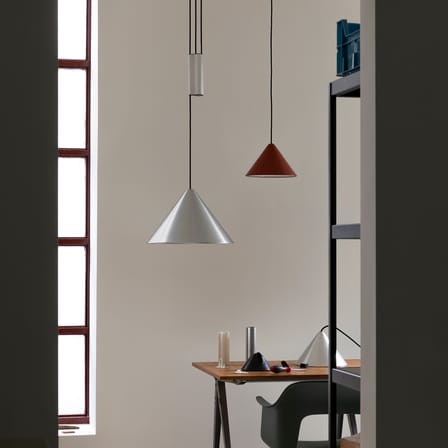 Compass Pendant metal / Adjustable height with counterweight - Ø 43 cm - Hay