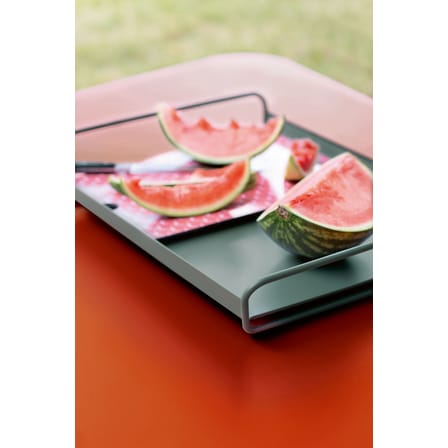 Plateau Alto métal noir / Acier - 53 x 38,5 cm - Fermob