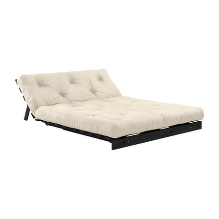 Canapé convertible Roots / L 140 cm - 3 positions / Structure noire - KARUP DESIGN