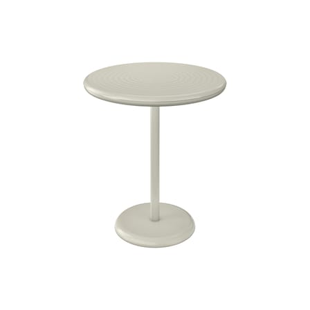 Groove Round table metal beige / Ø 70 cm - Tom Dixon