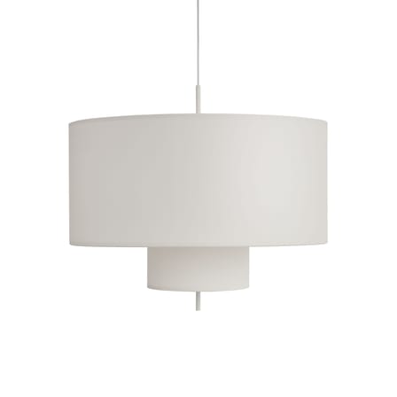 Sospensione Margin tessuto bianco / Ø 88 x H 57 cm - NEW WORKS
