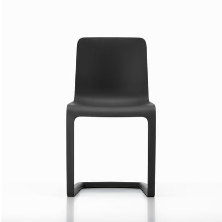 Stuhl EVO-C plastikmaterial grau / Polypropylen - Vitra