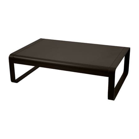 Table basse Bellevie métal marron / Aluminium - 103 x 75 cm - Fermob