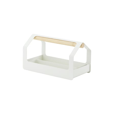 Bac de rangement Haus Toolbox métal gris / 36 x 18 cm - Normann Copenhagen