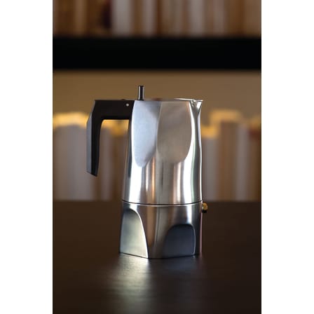 Cafetière italienne Ossidiana noir métal / 3 tasses - Alessi