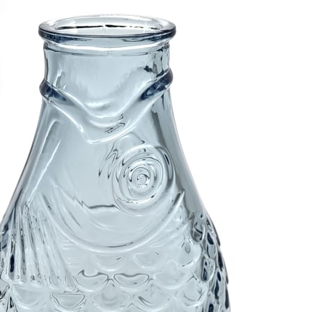 Carafe Fish & Fish verre bleu / 85 cl - Serax
