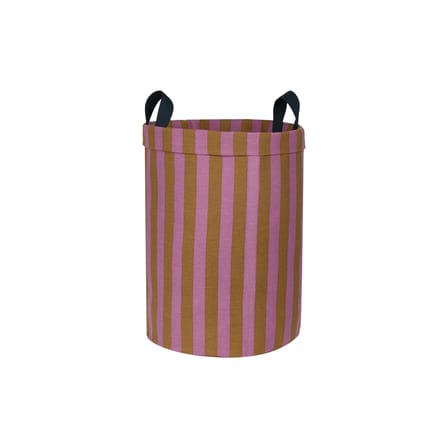 Cestino Rond tessuto multicolore / H 47 cm - NOBODINOZ