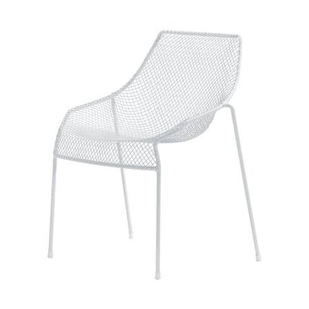 Chaise empilable Heaven métal blanc / Jean-Marie Massaud, 2007 - Emu