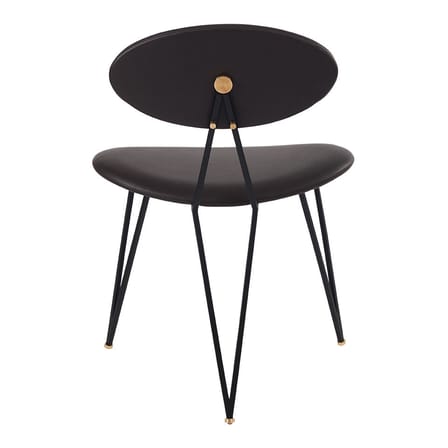 Chaise rembourrée Semper / Cuir - AYTM