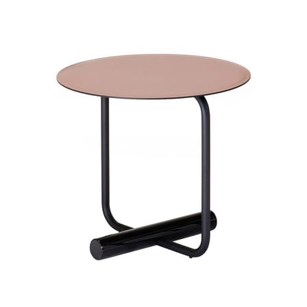 ToTo Coffee table leather brown / Ø 45 x H 42 cm - Saddle leather - Zanotta
