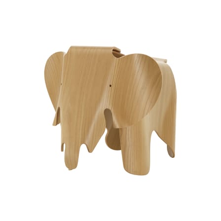 Dekoration Eames Elephant (1945) holz natur / L 78,5 cm - Furnier - Vitra