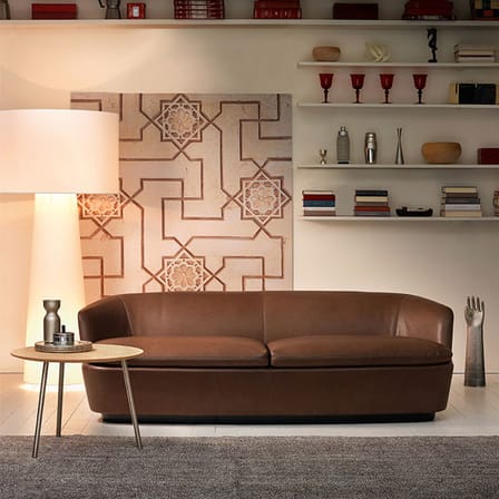 Lampadaire Big Shadow tissu blanc / Ø 75 x H 160,5 cm  / Marce Wanders, 1998 - Cappellini