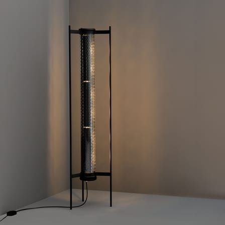 Lampadaire Monceau métal noir / H 154,5 cm - SAMMODE STUDIO