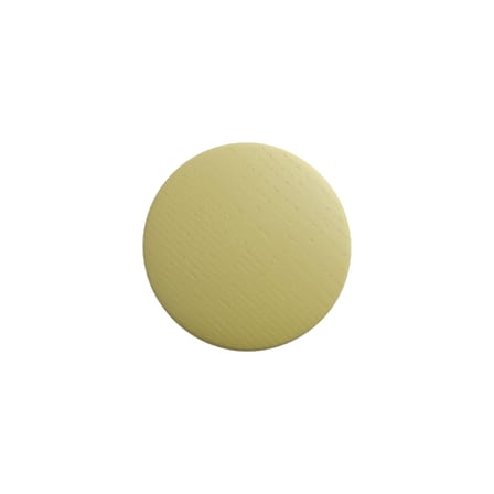 Patère The Dots Wood XS bois vert / Ø 6,5 cm - Muuto