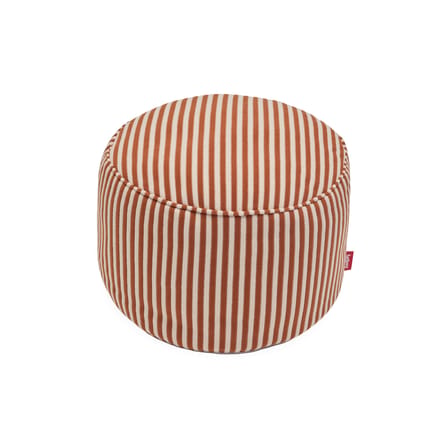 Pouf Point Terry tessuto marrone / Panno di spugna - Ø 50 cm - Fatboy