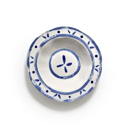 The Line-up Serving dish ceramic blue / Ø 33.5 cm - Serax