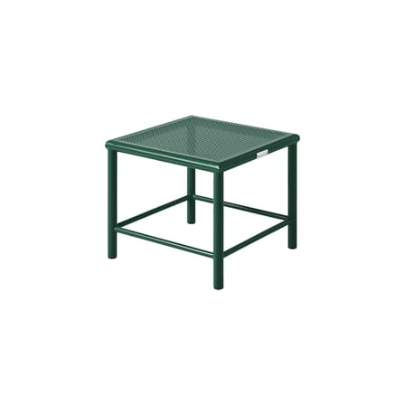 Sgabello T37 Tressé metallo verde / Seduta in tessuto - Tolix