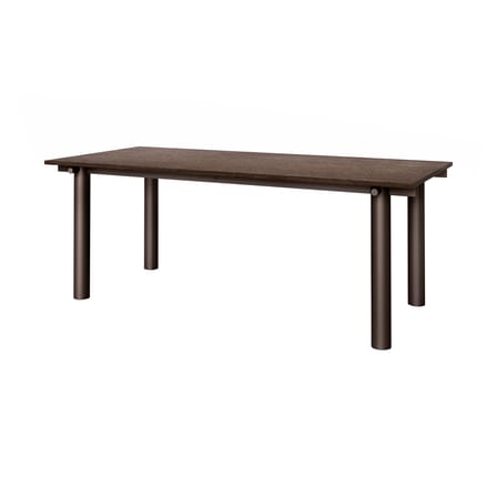 Table rectangulaire Atura bois marron / 200 x 90 cm - Ferm Living