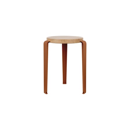Tabouret empilable Lou by Heju / H 45 cm - Chêne éco-certifié - TIPTOE