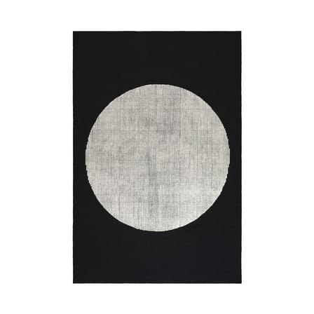 Teppich Disc textil schwarz / 170 x 240 cm - Tom Dixon