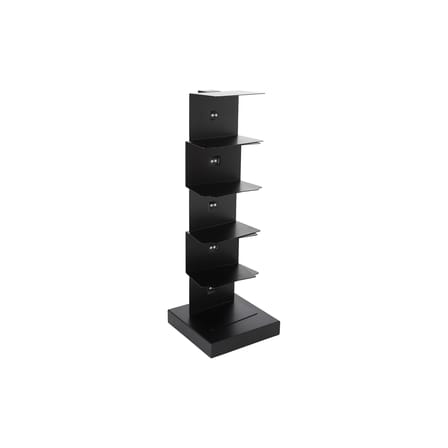 Bibliothèque Original Ptolomeo métal noir / 1 face - H 75 cm - Opinion Ciatti
