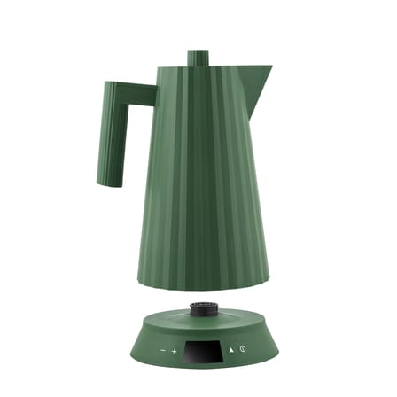 Bouilloire électrique Plissé plastique vert / 1,7 L - Contrôle de la température - Alessi