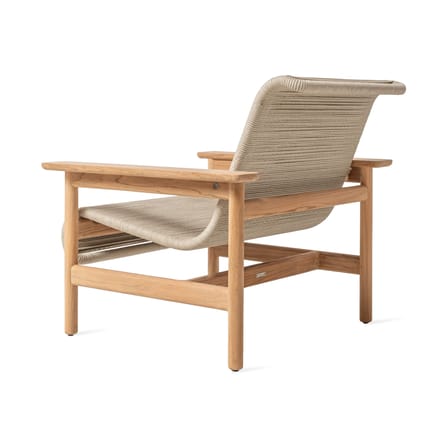 Fauteuil Tomus beige / Corde polypropylène - Vincent Sheppard