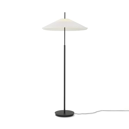 Nebra Floor lamp textile white / Swivel & height-adjustable - NEW WORKS