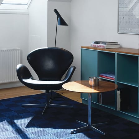 Lampadaire AJ métal noir / H 130 cm - Arne Jacobsen, 1960 - Louis Poulsen