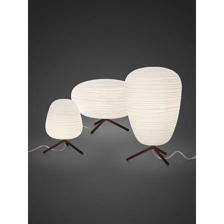 Lampe de table Rituals 3 verre blanc / Ø 20 x H 27 cm - Foscarini