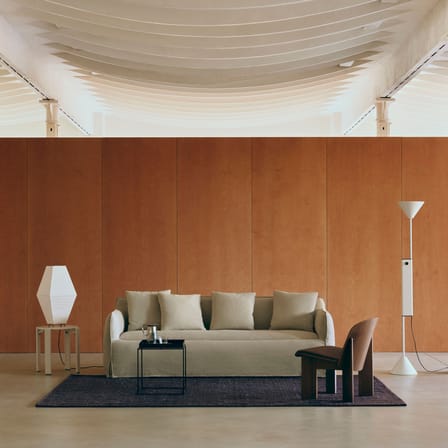 Lampe Paper Shade papier blanc / H 66 cm - Hay