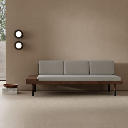 Canapé droit Mid / 3 places - L 200 cm - KANN DESIGN