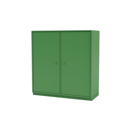 Rangement Cover Cabinet bois vert / L 69.6 x P 30 x H 72,6 cm - 2 portes - MONTANA