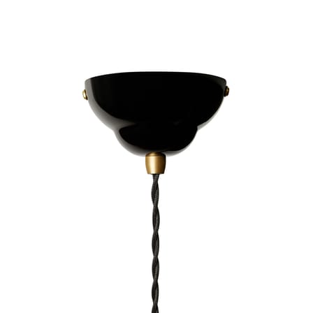 Suspension Original 1227 Midi Wide métal noir / Ø 40 x H 19 cm/ Réédition 1930' - Anglepoise