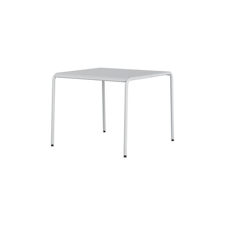Tavolo quadrato Panorama metallo grigio / 90 x 90 cm - 2 posti - TIPTOE
