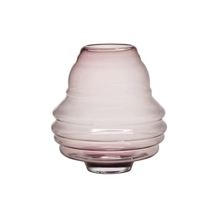 Vase Cameo IN&OUT 02 verre rose - Serax
