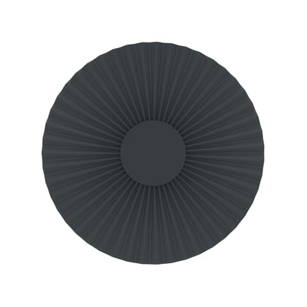 Applique Carmen LED tissu gris /Ø 50 cm - Hartô