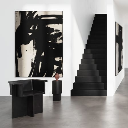 Armlehnstuhl Brutus corian braun - 101 COPENHAGEN