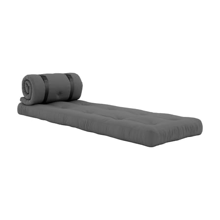 Beistellbett Buckle Up Outdoor textil grau / Sonnenliege & Beistellbett - KARUP