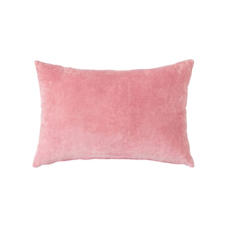 Cuscino Velvet tessuto rosa / 60 x 40 cm - HK LIVING