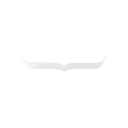 Etagère murale Nori métal blanc / L 60 cm - Opinion Ciatti