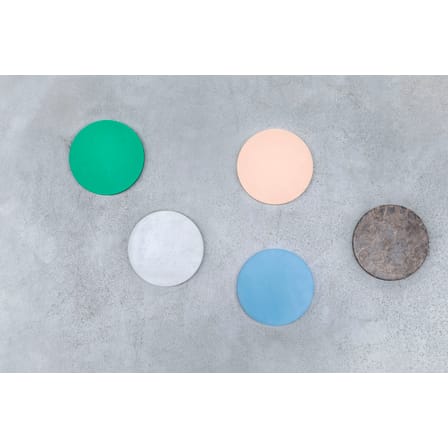 Plateau Five Circles   / Multifonction - Set de 5 / Marbre & polyéthylène - valerie objects
