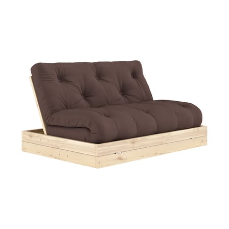 Schlafcouch Flip holz braun / L 145 cm - 3 Positionen - KARUP