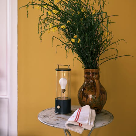 Lampe sans fil rechargeable The Muse 2.0 métal noir / IP44 - TALA