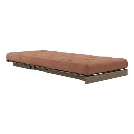 Fauteuil convertible Roots / Dormeuse & lit d'appoint - 3 positions / Structure marron - KARUP DESIGN