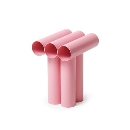 Septem Stool metal pink / Aluminium tubes - Axel Chay