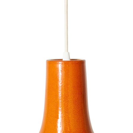 Suspension Dangle céramique orange / Ø 24 x H 31.5 cm - HK LIVING