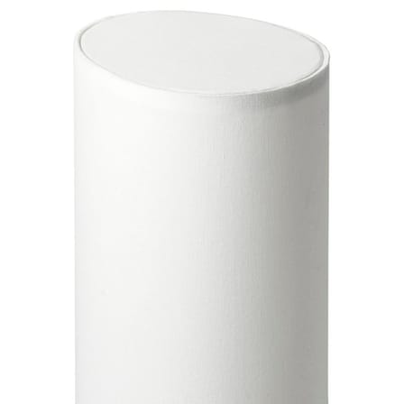 The Unbound LED Table lamp textile white / H 45 cm - Fabric & marble / Swivels - Gubi